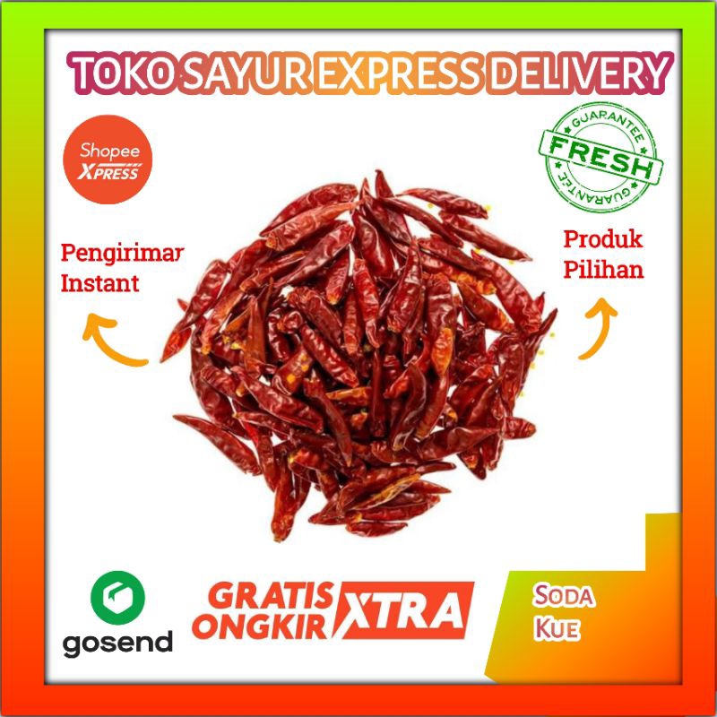 

Cabe Merah Kering - Sayur express Palembang
