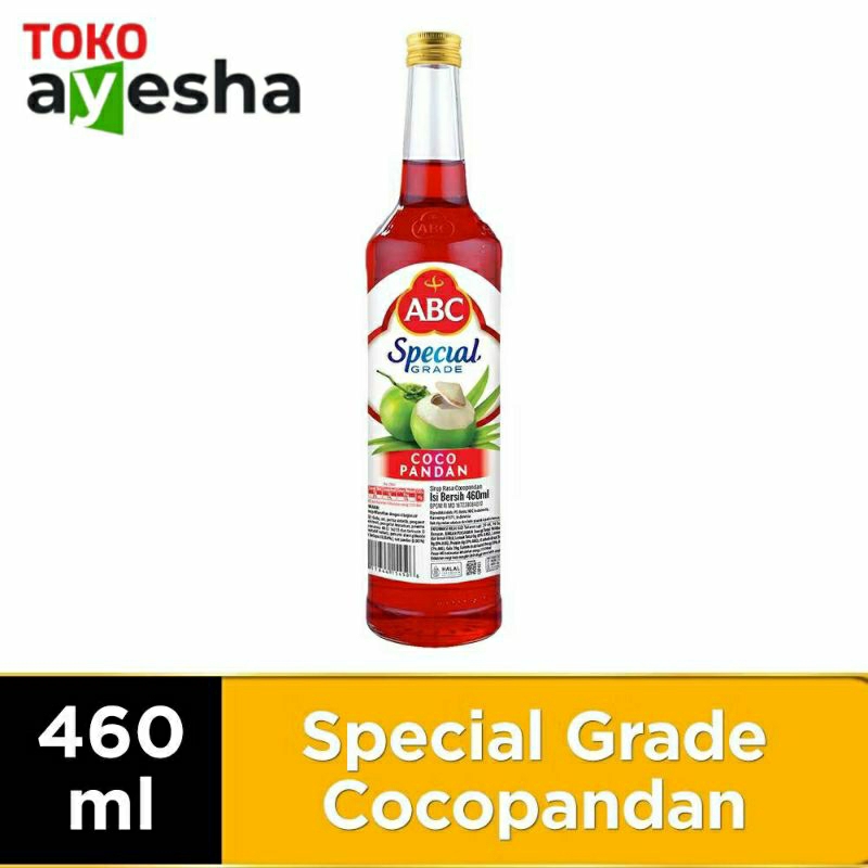 

Syrup ABC Spesial Grade Cocopandan 460 ml