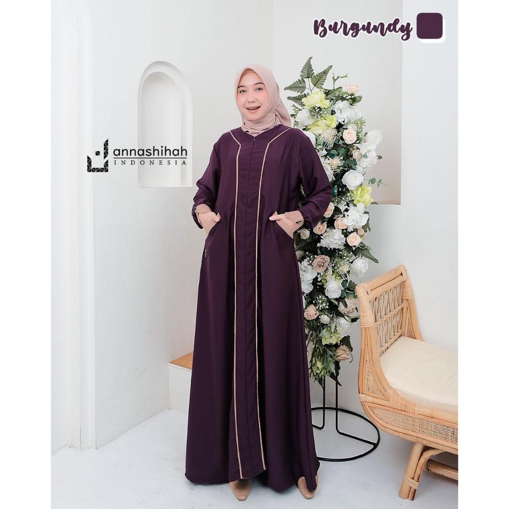 Yunia abaya by annasihah abaya yoris terbaru remaja wanita kekinian