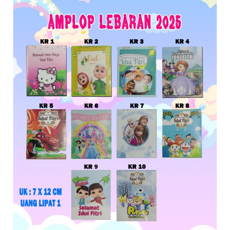 

AMPLOP LEBARAN KARTUN AMPLOP LEBARAN 2025