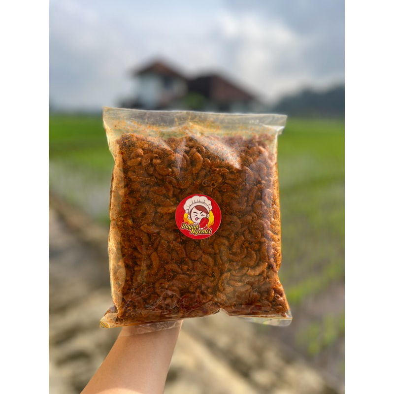 

250 gr MAKARONI CIKRUH - RENYAH TIDAH KERAS Pedas Asin