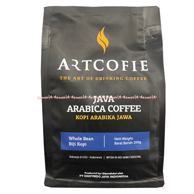 

Artcofie 200gr Java Arabica Coffee Whole Bean Biji Kopi Arabika Jawa Art Cofie Art Kopi Artcoffee