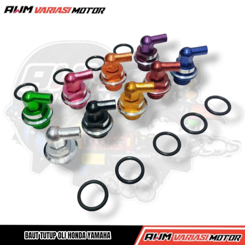 Tutup Oli Mesin Variasi Baut Tutup Oli Vario Beat Scoopy Supra X CRF Mio Jupiter