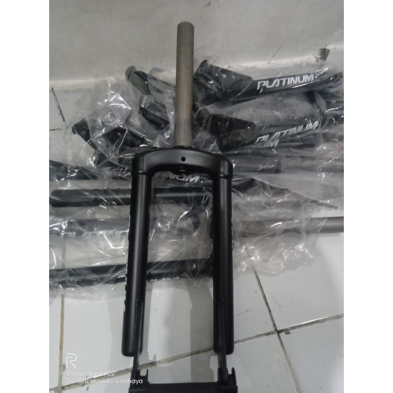 fork atau garbu 20 bmx overses platinum