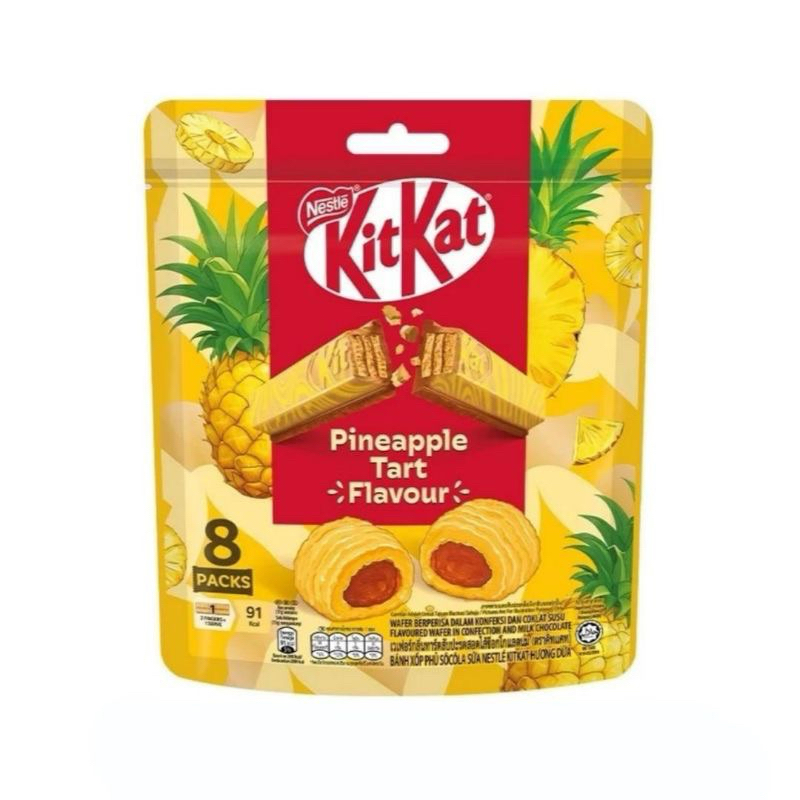 

KITKAT Golden Pineapple Tart Flavor Coklat Malaysia (8 pcs)