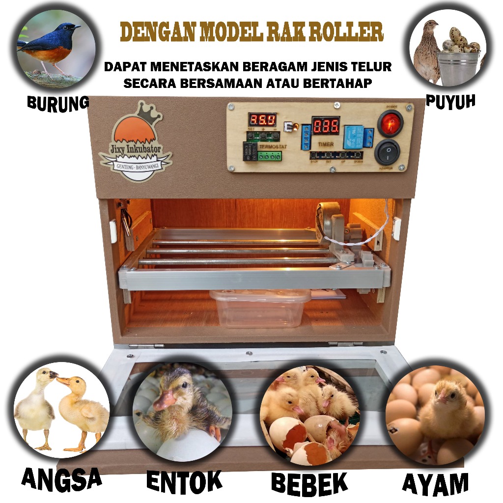 MESIN TETAS TELUR / MESIN PENETAS TELUR FULL OTOMATIS MURAH