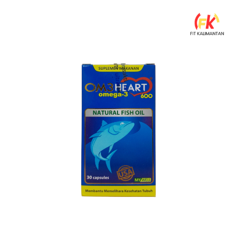 Omeheart Omega 3 Botol 30 Kapsul