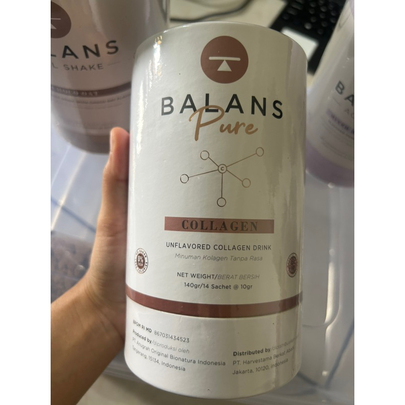 

Balans Pure Kolagen Minuman Unflavored 14 Sachet @10g