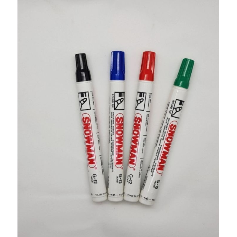 

Snowman Spidol Permanent G-12