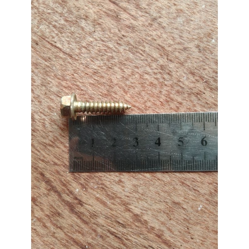 baut cacing liner fender mobil universal baut 10/obeng