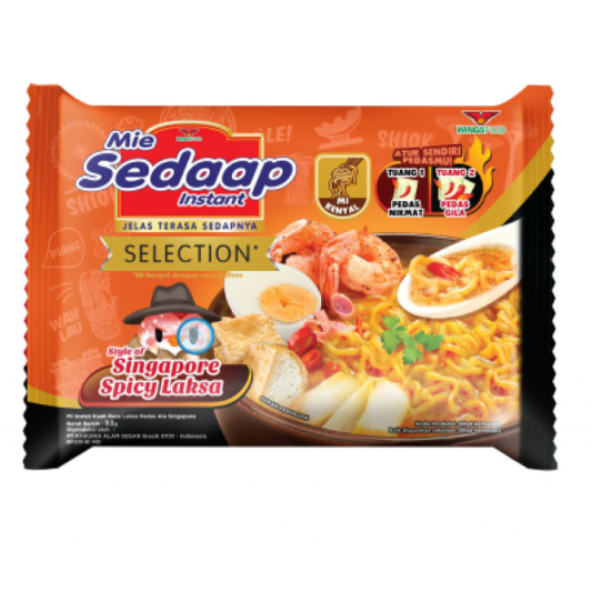 

Mie Sedaap Selection Singapore Spicy Laksa 83 gr