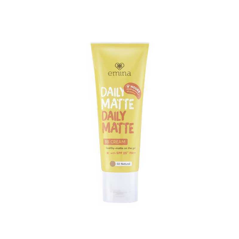 1PCS EMINA DAILY MATTE BB CREAM 16gr/ ALAS BEDAK/ MAKEUP EMINA BPOM