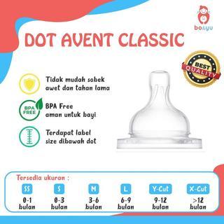 DOT UNTUK PHILIPS AVENT CLASSIC FEEDING NIPPLE / DOT AVENT / DOT AVENT