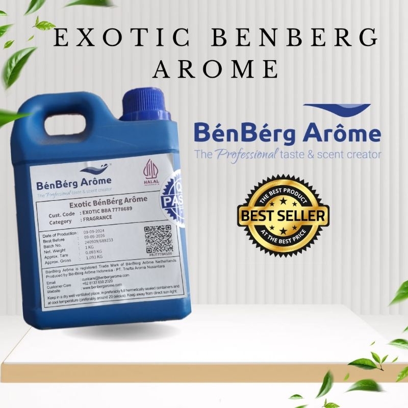 BIBIT PARFUM LAUNDRY EXOTIC GRADE A BBA 7778689 Benberq arome