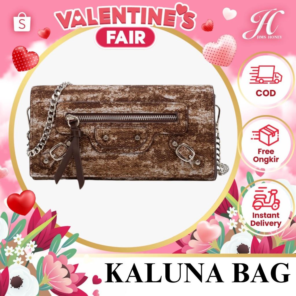JIMS HONEY KALUNA BAG Tas Selempang Wanita Slingbag Cewek Jimshoney Trendy Elegan
