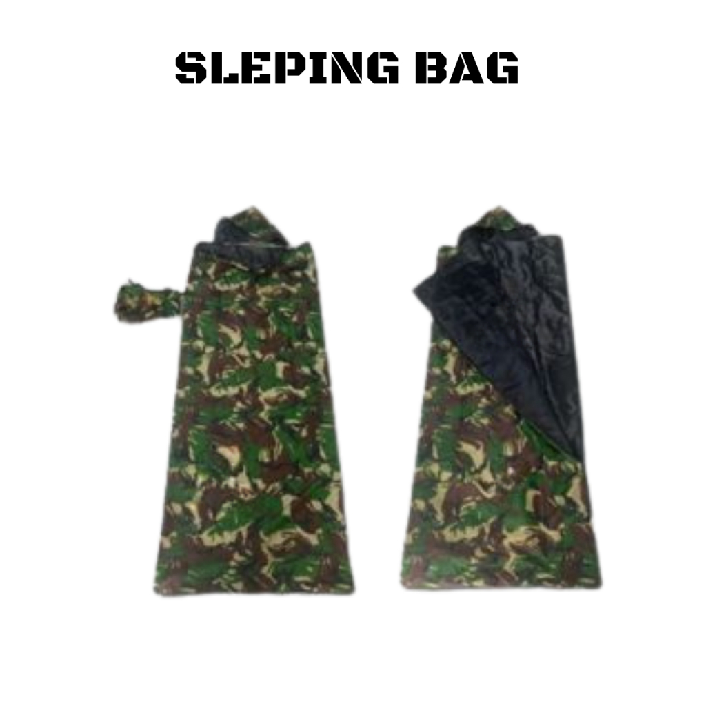 Sleeping Bag / Sleeping Bag Jatah TNI / Sleeping Bag Loreng Malvinas