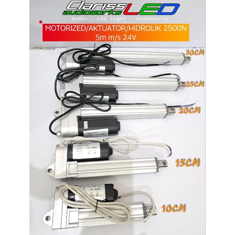MOTORIZED / AKUATOR LINEAR / Hidrolik 12V & 24V