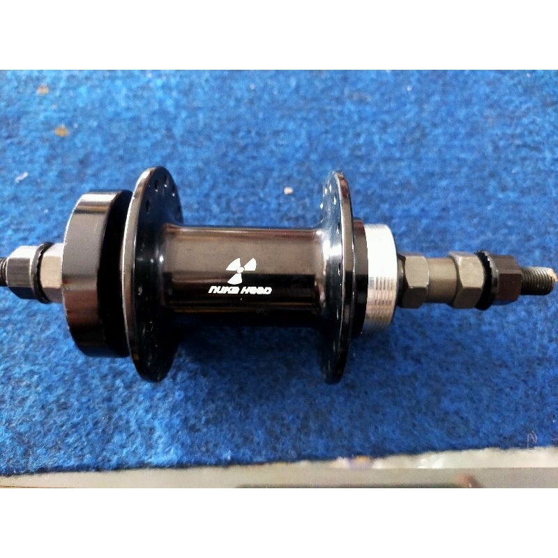 hub belakang Aloy NuKe Head 32H disc brake