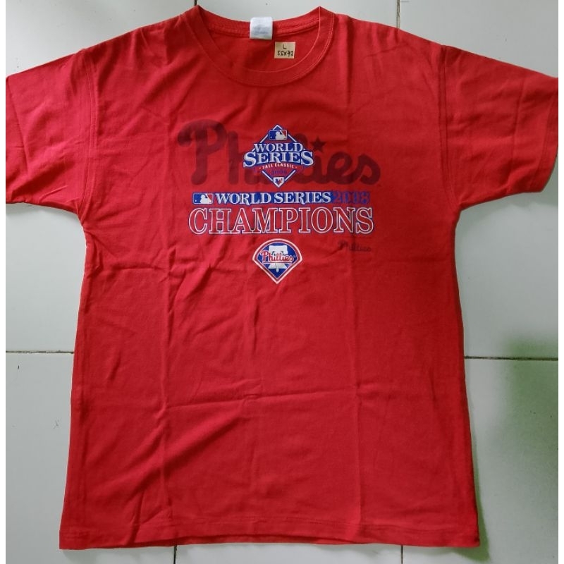Kaos T-shirt MLB NFL NBA Philadelphia Phillies second