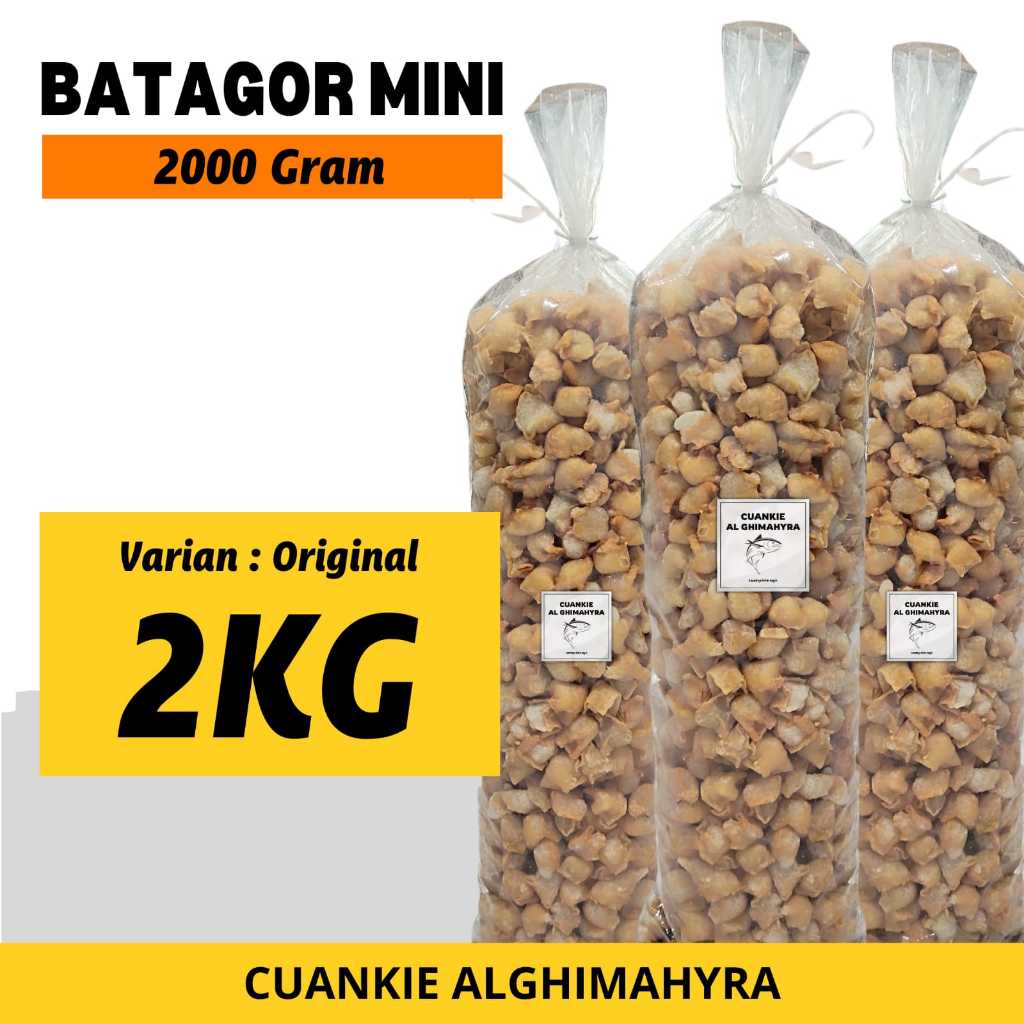 

Siomay Mini Kering 2KG Original - renyah dan gurih kriuk Toping Seblak Mie Bakso