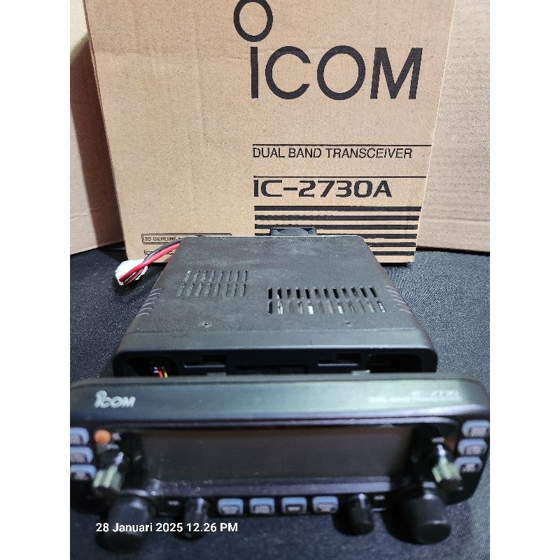 Radio VHF UHF dual band RIG Icom IC-2730A, bukan kenwood, yaesu, baofeng [BEKAS]