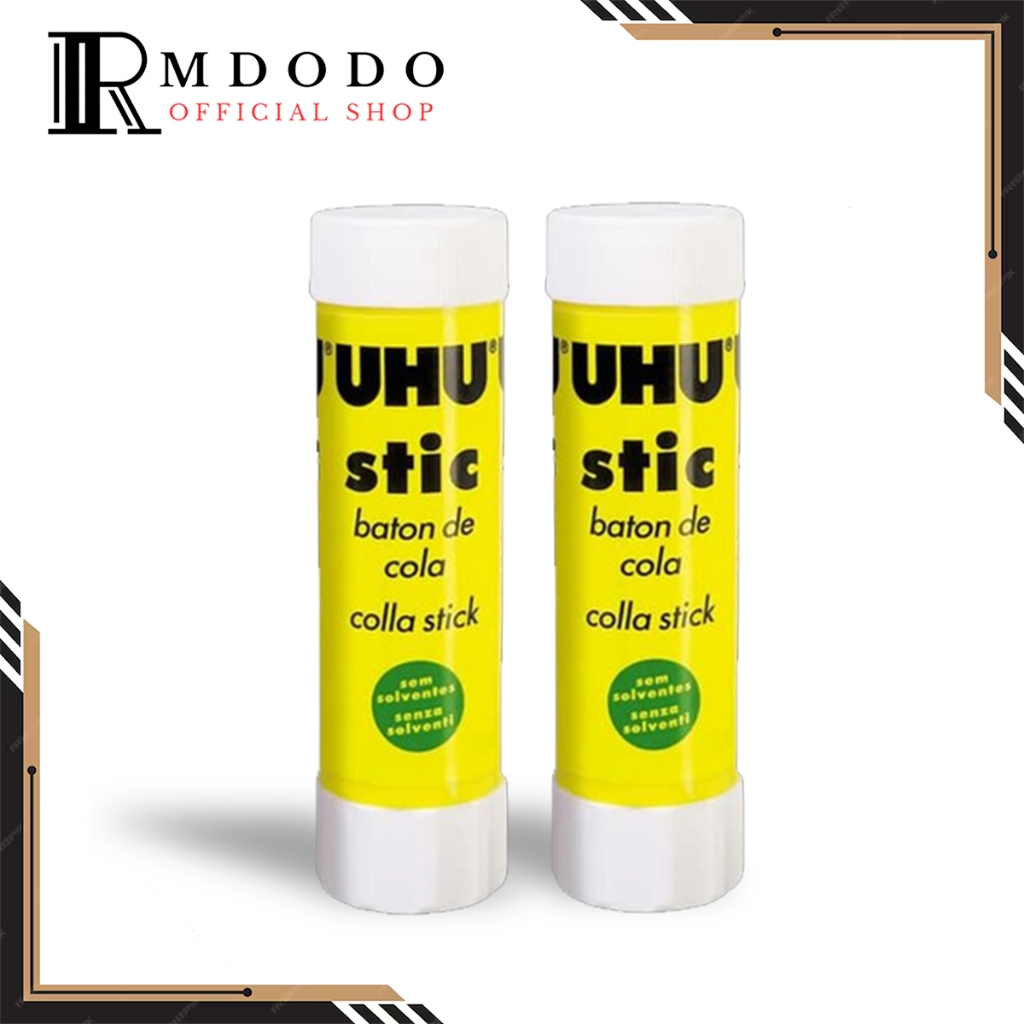 

Apazada - Lem Glue Stick UHU 8gr [1 Pcs] / Lem Stik Kertas / Lem Batangan Bening Prakarya