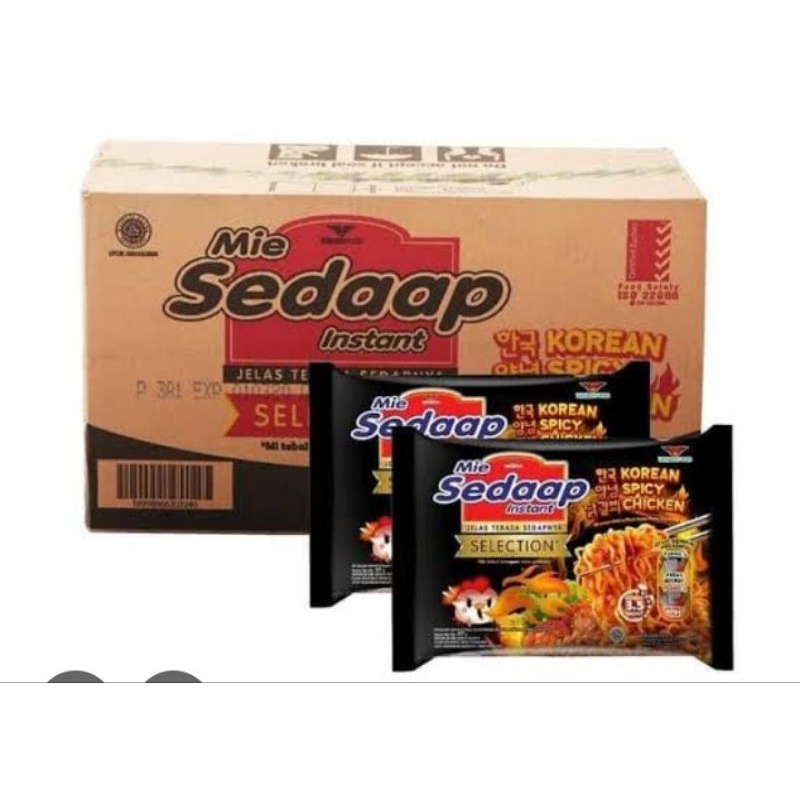 

MIE SEDAAP KOREAN SPICY CHIKCKEN GORENG (1 karton)