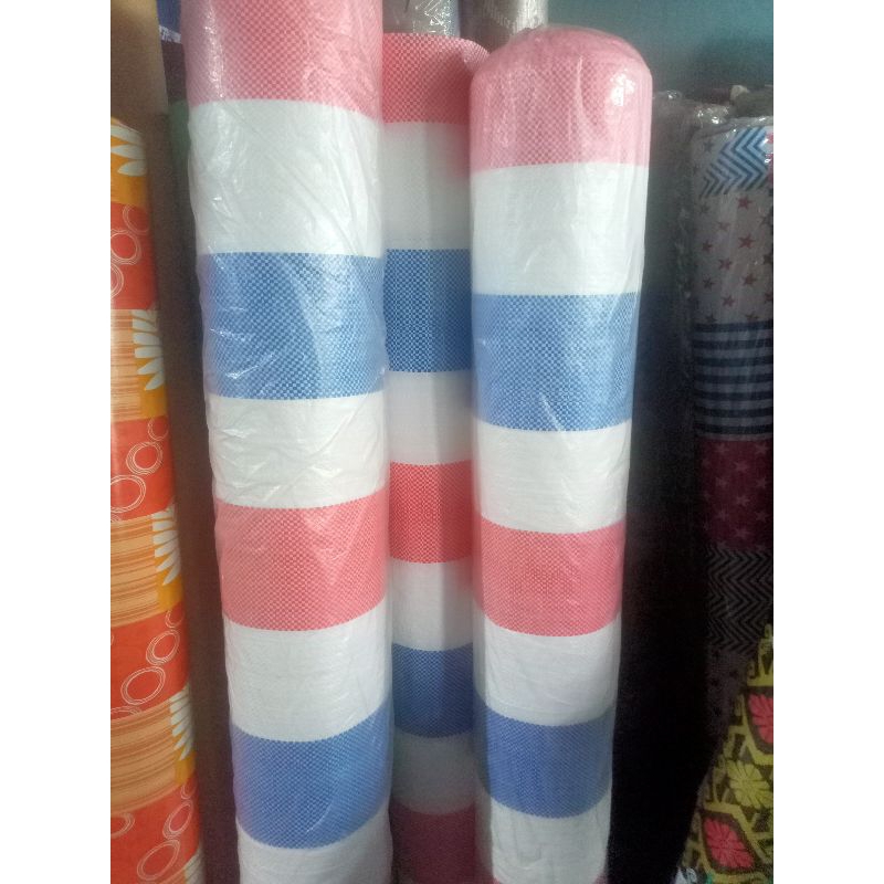 TERPAL SALUR/TERPAL PELANGI/TERPAL KARUNG,TIKAR TINGGI 1.3M