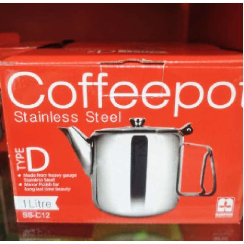 TEKO KOPI/TEH POT D MASPION 1L STAINLESS STEEL