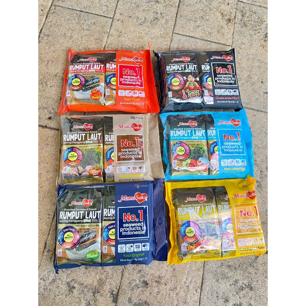 

RUMPUT LAUT MAMA SUKA PROMI HARGA 1 PACK
