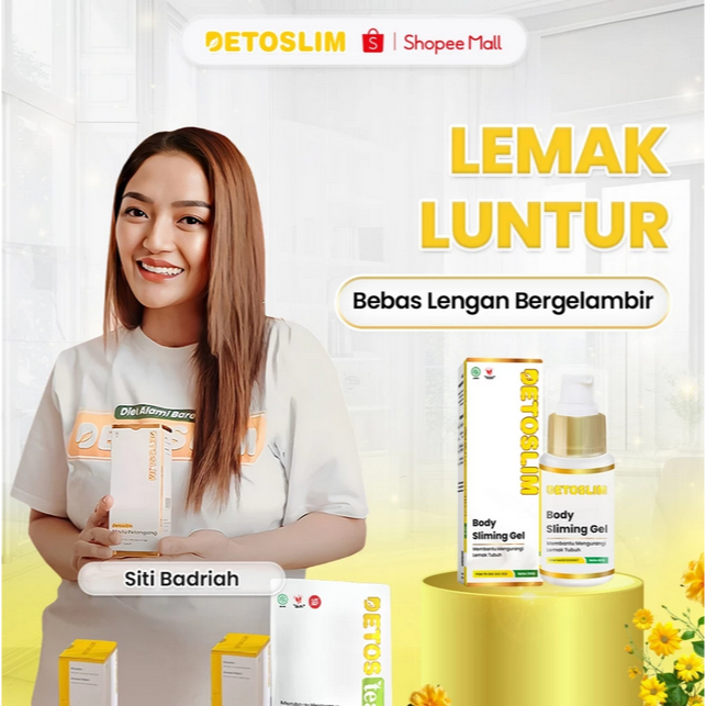 Detoslim Body Slimming Gel Body Gel 60gr