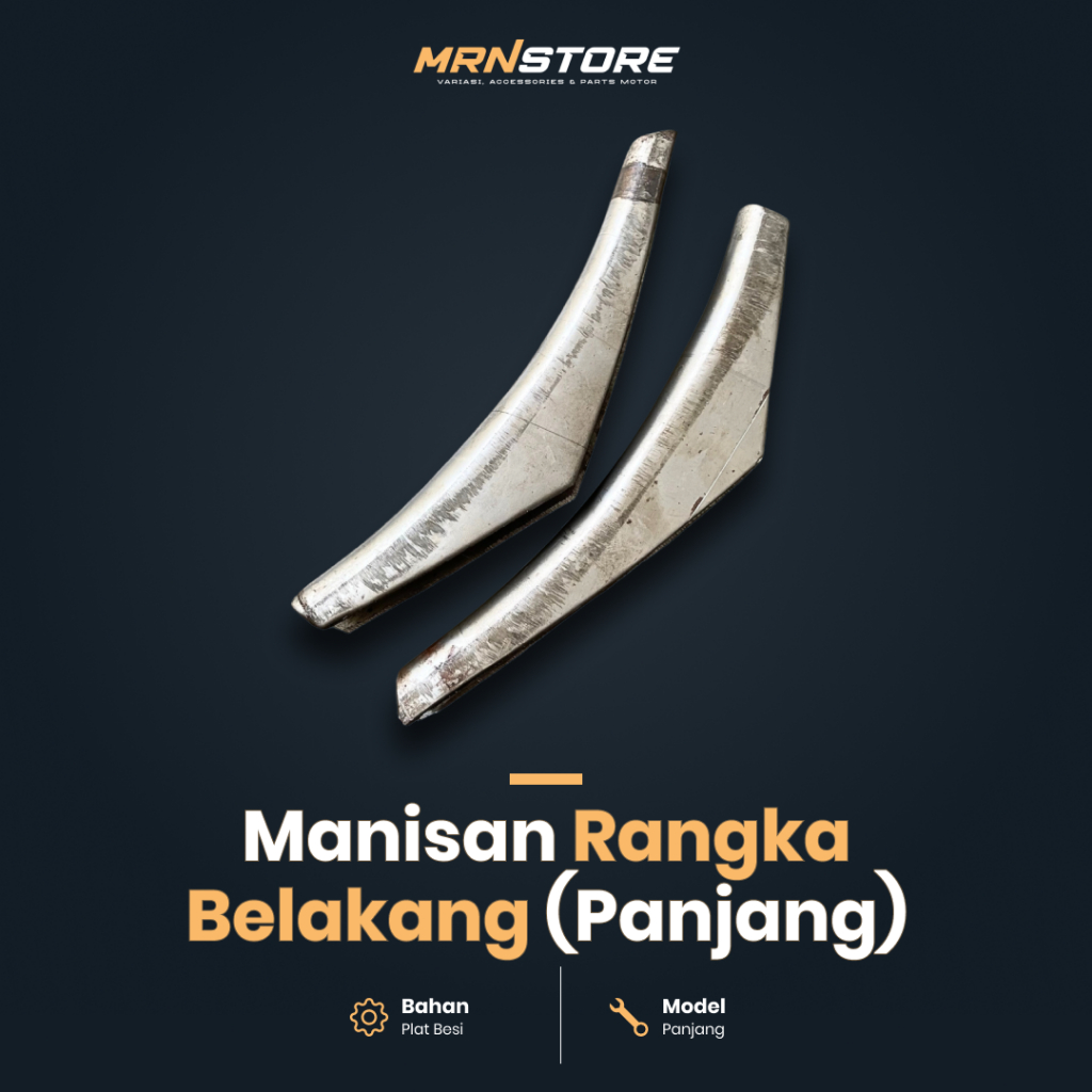 MANISAN RANGKA PRESS CB, PEMANIS SUDUT RANGKA CB, MANISAN RANGKA BELAKANG (PANJANG)