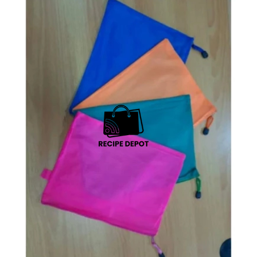 

Tas Pouch Poch Zipper Bag A4 Tempat Penyimpan Map Kertas Dokumen Dompet Case Multiwarna Waterproof