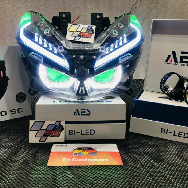 BILED AES TURBO SE GEN3 VARIO LED 125,BILED AES TURBO HONDA VARIO LED 125