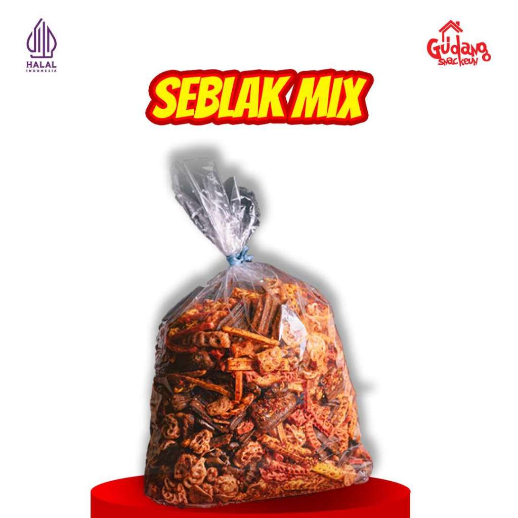 

Seblak Campur / Kerupuk Mix Kemasan 500G Aneka Kerupuk Seblak Enak
