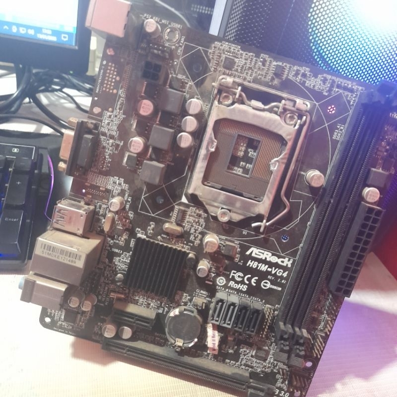 Mobo H81m asrock second 1150