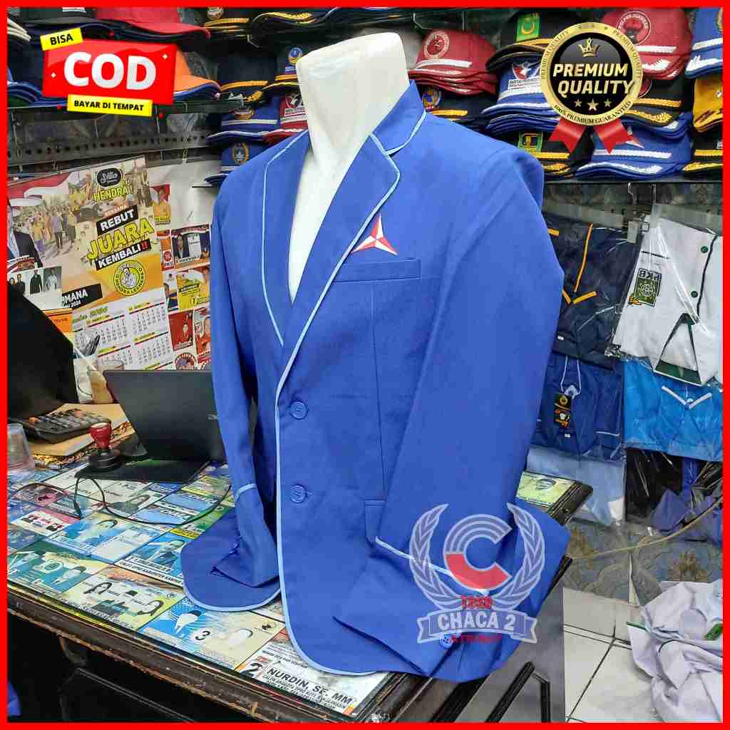 Jas partai demokrat seragam partai demokrat