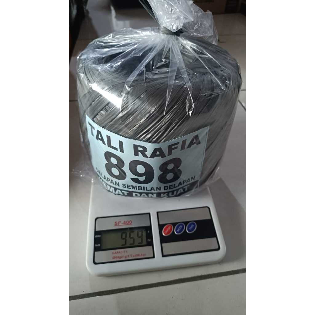 

TALI PLASTIK 898 ASCORT THL +-1kg / talih rapiah serbaguna/ tali ikat/tali plastik