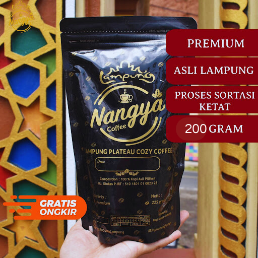 

Kopi Robusta Lampung Premium - 200 Gram Kopi Nangya