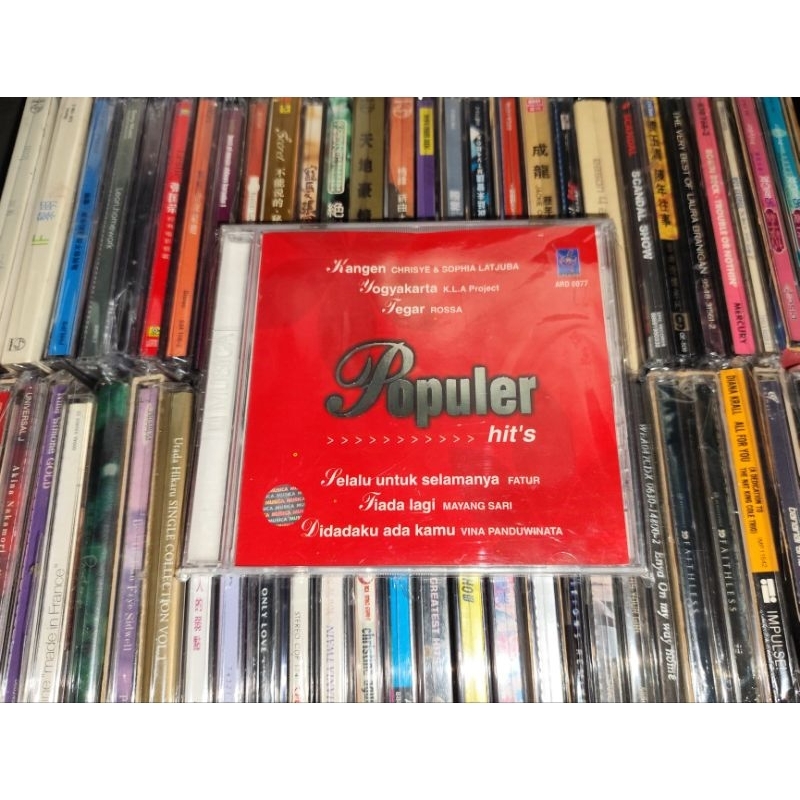 CD Musik Kompilasi Indonesia Populer Hits Chrisye, Kla Project, Rossa, Ebiet G Ade, Mayang Sari, Fat