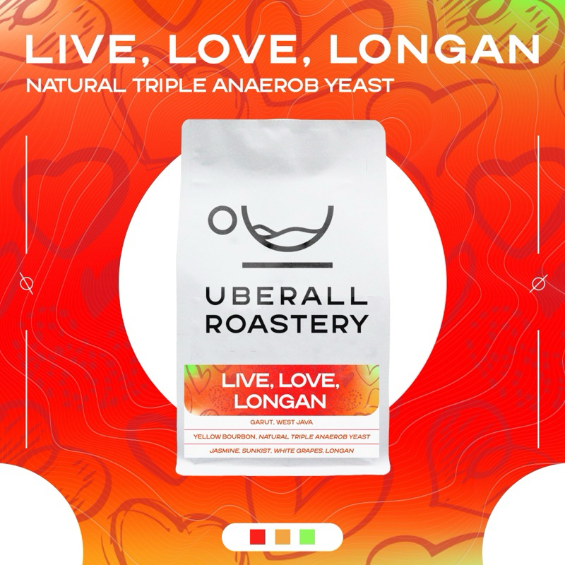 

Kopi Arabika Live, Love, Longan (Natura Triple Anaerob Yeast) Uberall Roastery