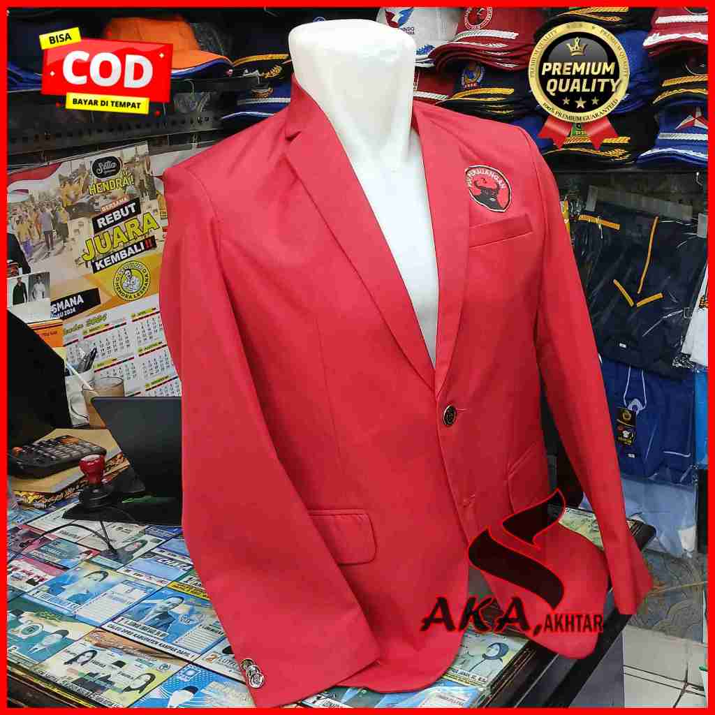 jas partai pdip warna merah jas pdi perjuangan