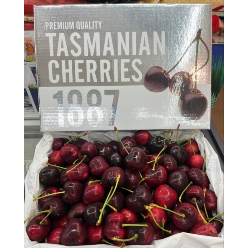 

Buah Ceri Tasmanian Silver Promo Size 30-32 / Box 2Kg