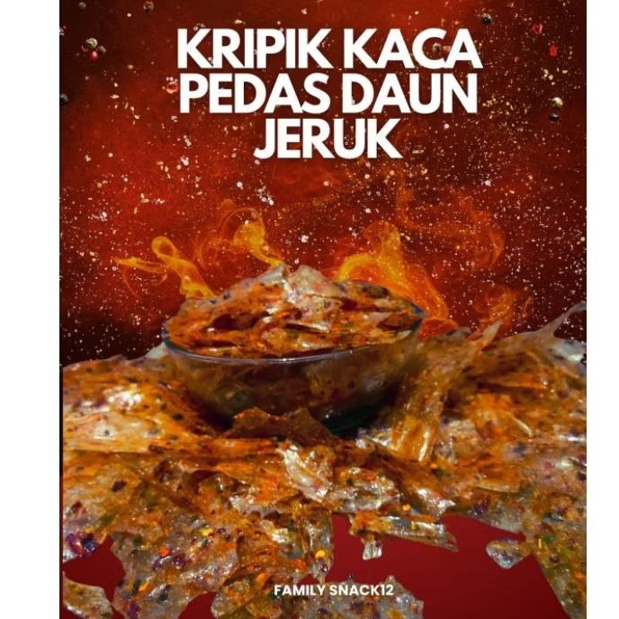 

kripik kaca kribel kripik beling 100gram bumbu original dan pedas daun jeruk