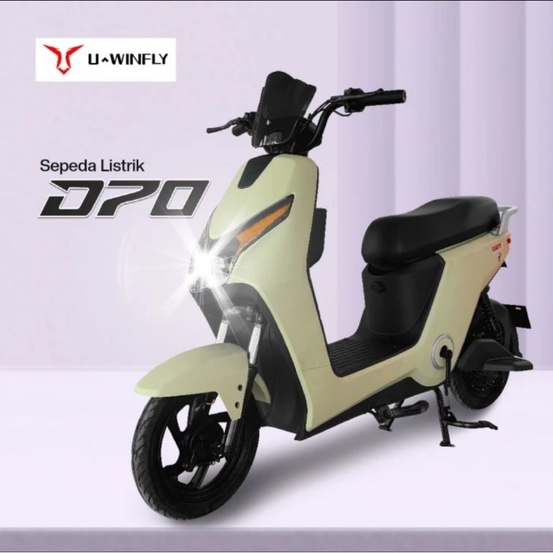 SEPEDA LISTRIK UWINFLY D70 - SEPEDA LISTRIK D70 UWINFLY - SEPEDA D70 UWINFLY