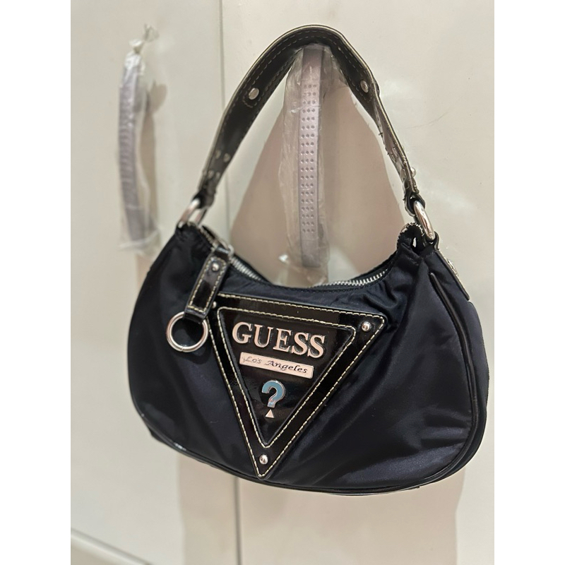 Guess nylon bag - tas guess big logo vintage