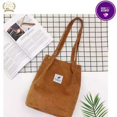 [ Cuci Gudang ] Tote Bag Tas Kanvas Wanita Tote Bag Kuliah