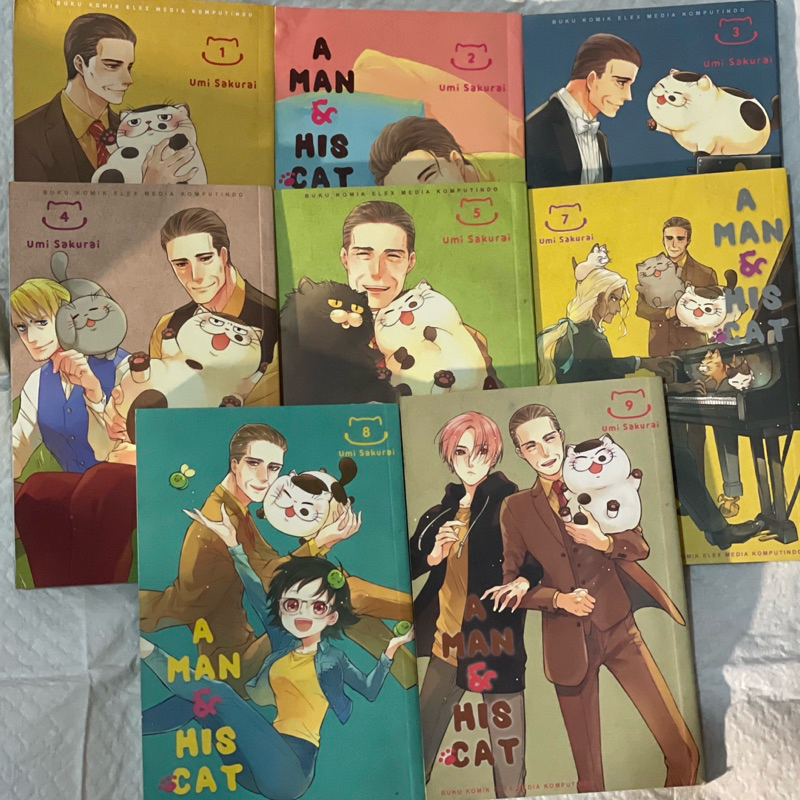 [preloved] Manga A Man and His Cat