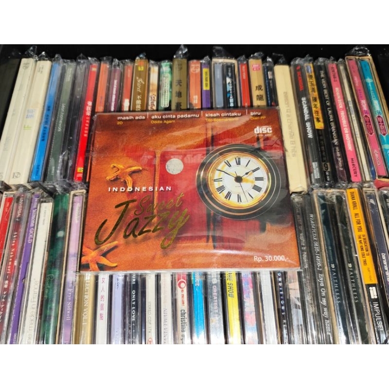 CD Indonesian Sweet Jazzy - Oddie Agam, Dian PP, Tito Soemarsono, Trie Utami & Deddy Dhukun 2D, Nunu