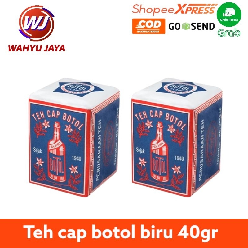 

teh botol biru dan hijau 40gram